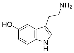 serotonin molecule